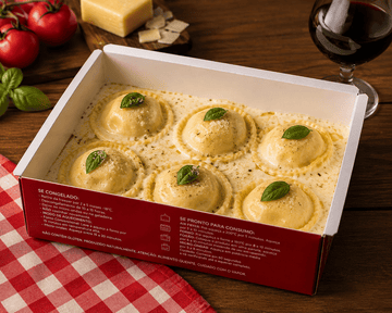 Sorrentini quatro queijos ao sugo - Tomatinho Masseria